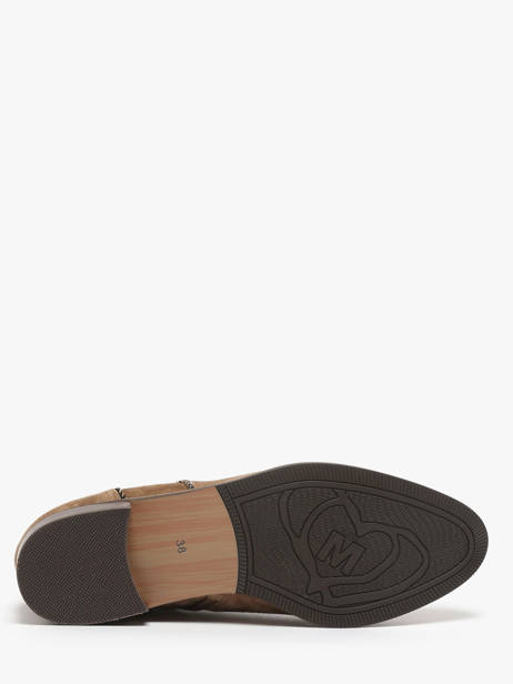 Stadsschoenen Uit Leder Mam'zelle Beige women CSIRL61 ander zicht 4